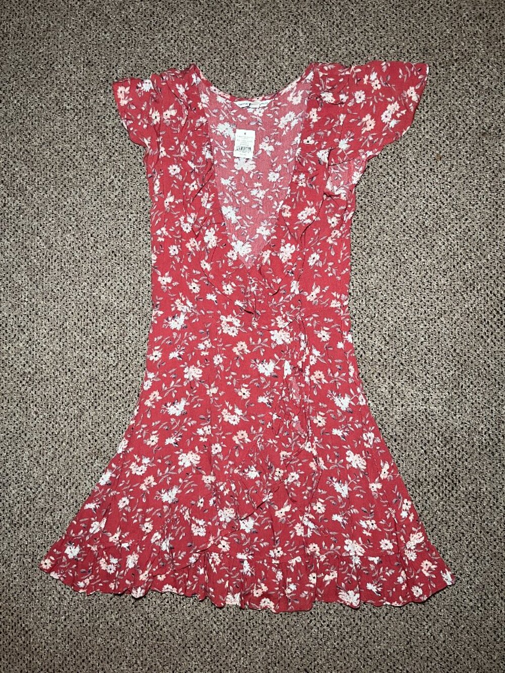 Vintage American Eagle Size XS Floral Dress Women's NWT